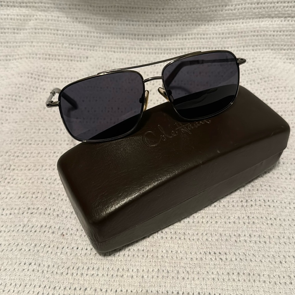 Cole Haan Aviator Sunglasses with Case